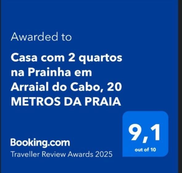 Casa Com 2 Quartos Na Prainha Em Arraial Do Cabo, 20 Metros Da Praia Eksteriør billede
